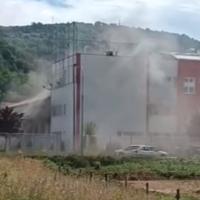 Požar zahvatio fabriku Vispak u Visokom