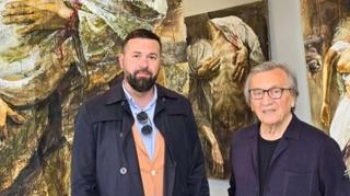 Magoda na 60. venecijanskom bijenalu s maestrom Safetom Zecom i umjetnicom Šejlom Kamerić
